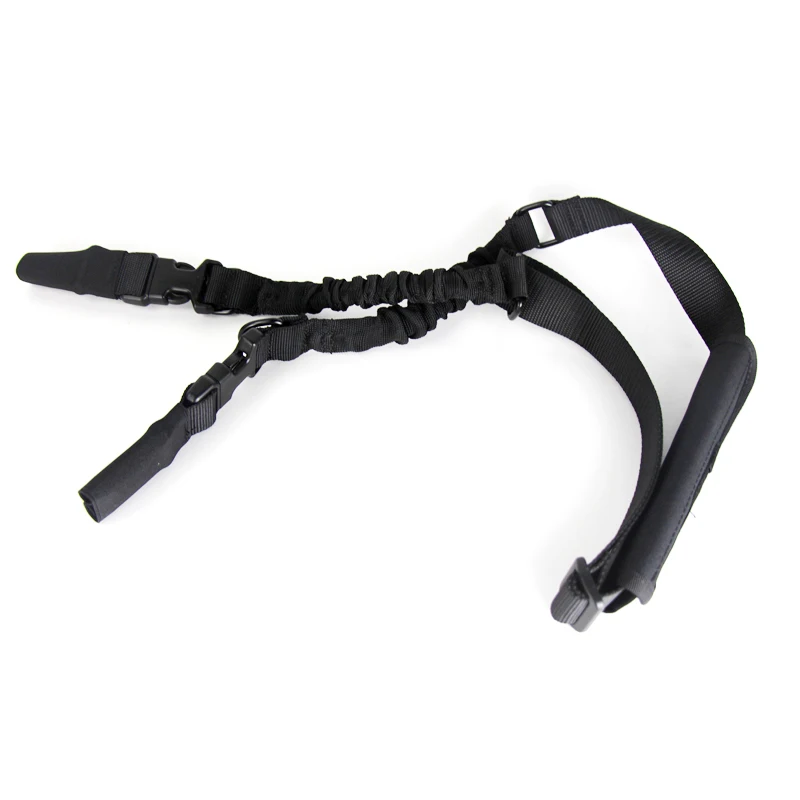 Hunting 2 Points Rifle Sling with Length Adjuster Tactical Military Gun Strap System Paintball Pistol | Спорт и развлечения