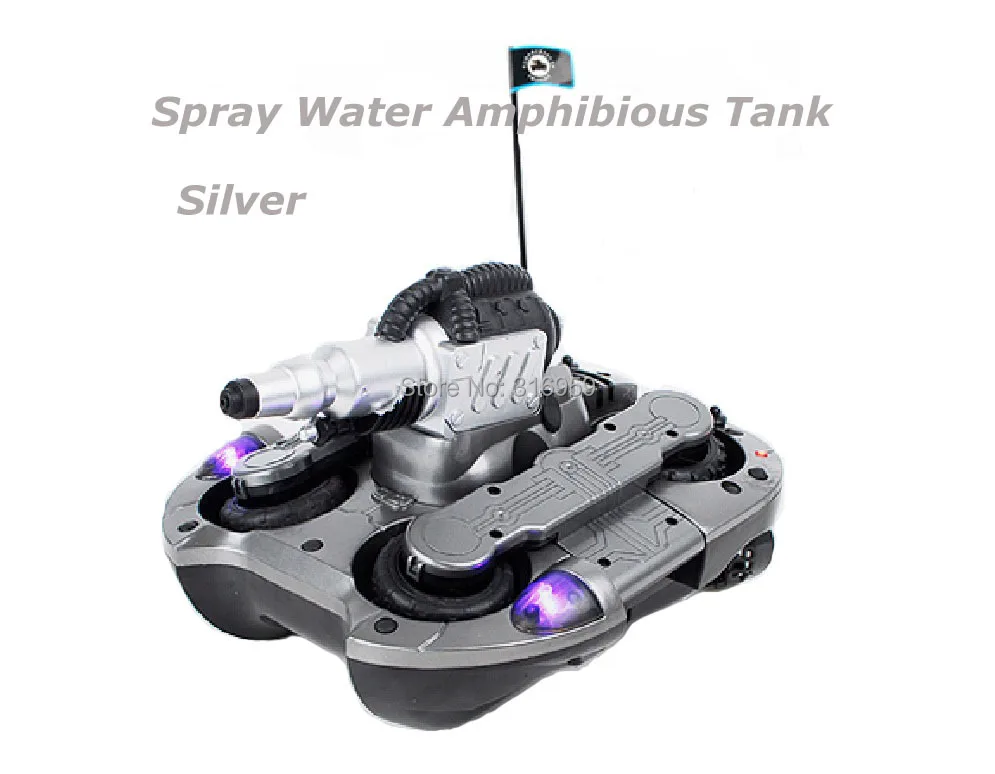 Супер армии амфибия Р/У танки брызг воды Дистанционное управление 6 канальный
