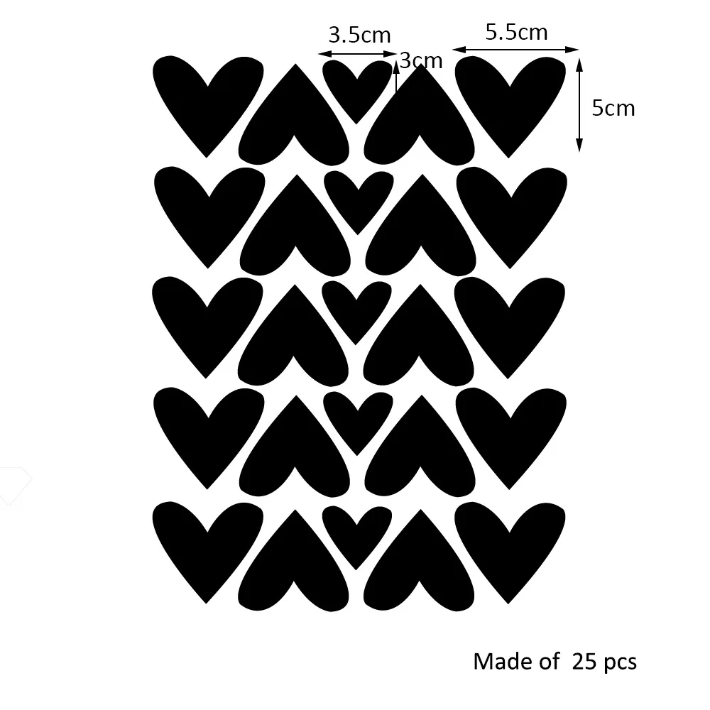 Наклейка на стену в виде любящего сердца воздушного шара художественный декор