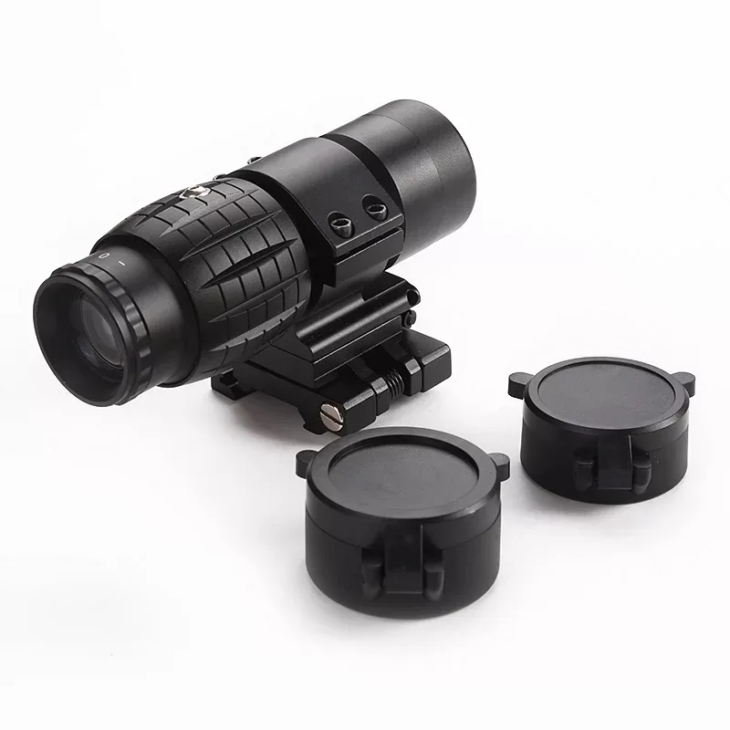 DREAMY ANT Red Dot прицел 3x лупа с боковой флип Пикатинни Крепление для наружного