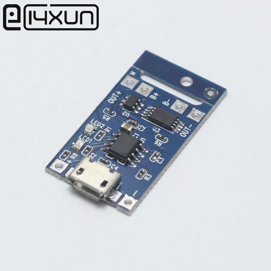 Eclyxun 1 шт. 4056 1A выделенный модуль зарядного устройства для литиевой батареи mirco usb