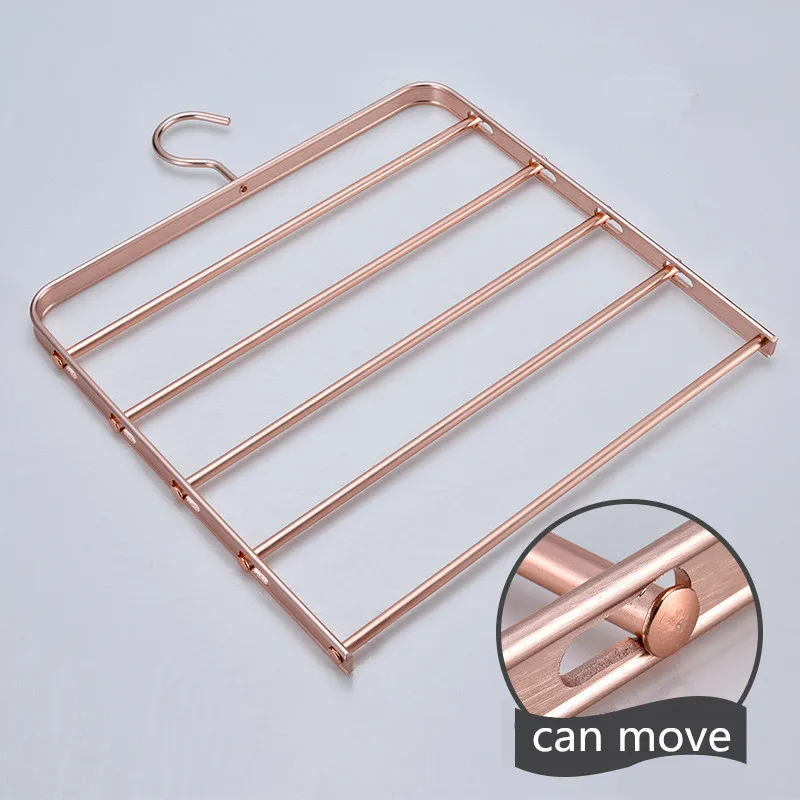 

Metal Clothing Hangers Trousers Pants Scarves Organizer Cabinet Storage Rack Holders Wardrobe Closet Organization Accessories