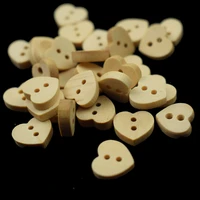 100pcs cute mixed love heart shape wedding table scatter decor rustic wooden wedding decoration buttons weding accessories