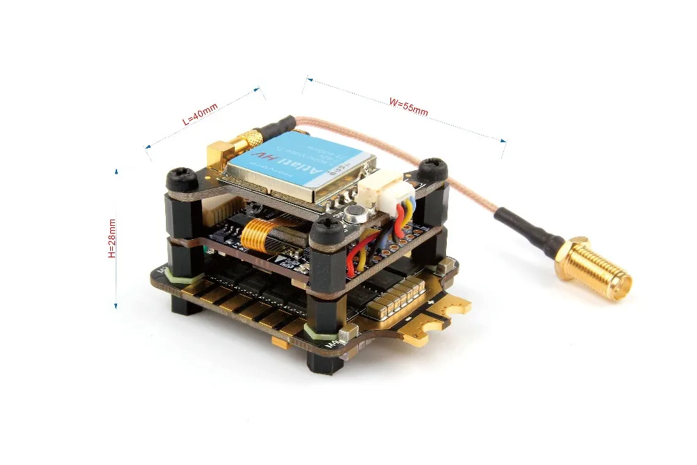 Контроллер полета Holybro TekkoS 4 в 1 30 А blheli _ s ESC DSHOT + Kakute F4 V2 Atlatl HV 5 8G 40CH передатчик |