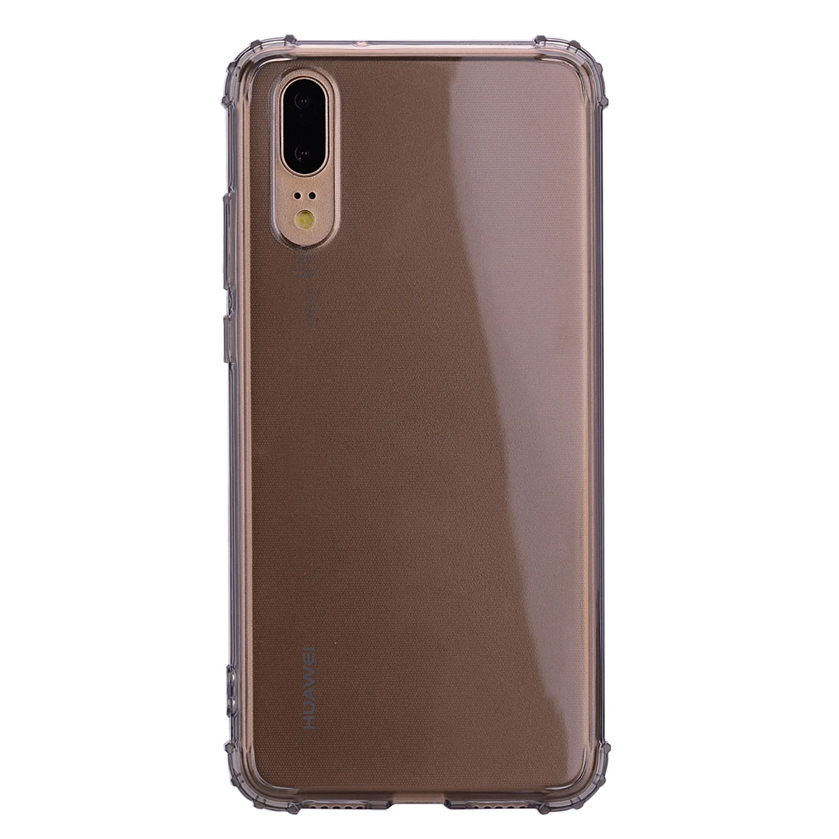Ультра тонкий Ясно Прозрачный чехол из термополиуретана и силикона для huawei p20