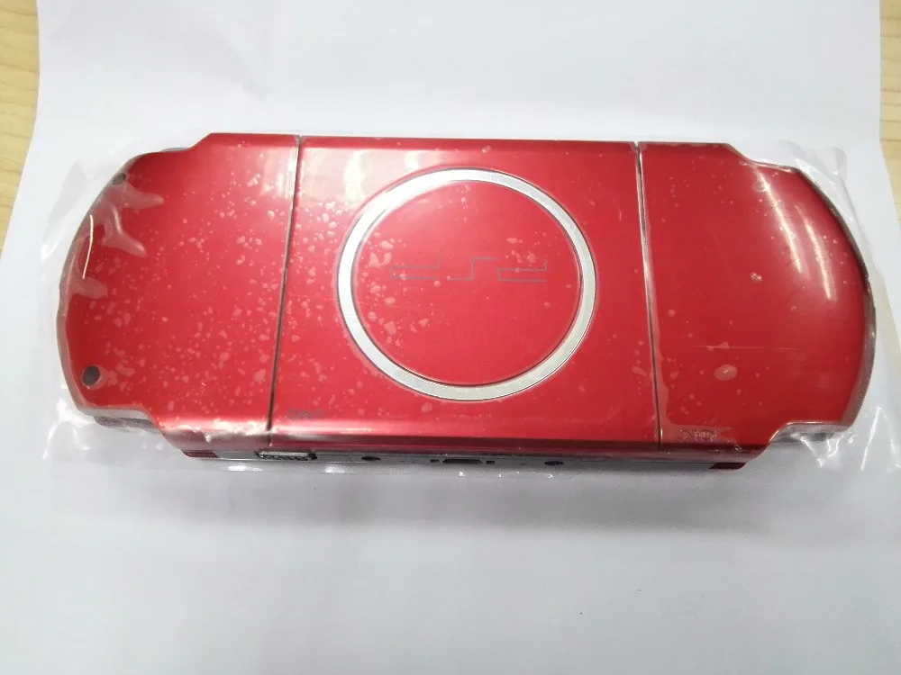 Красный корпус для PSP1000 PSP2000 PSP 3000 psp Сменный Чехол с кнопками игровой