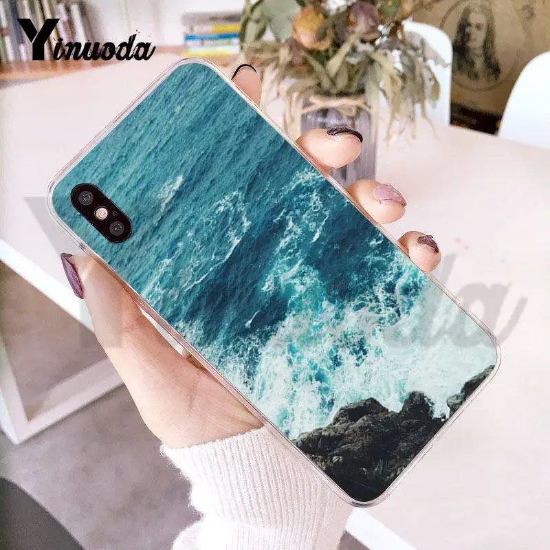 Чехол Yinuoda для iPhone 7 6 X Летний чехол 8 6S Plus XS XR SE 5C 4 | Мобильные телефоны и аксессуары