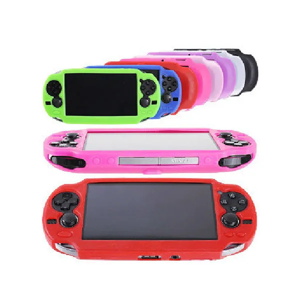 OSTENT Protective Silicone Soft Case Cover Skin Bag Pouch Sleeve for Sony PS Vita PSV