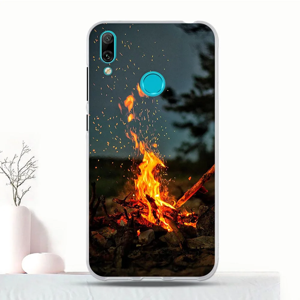 40 Чехол для huawei Y7 Y7 Pro Y7 Prime чехол для телефона TPU для huawei Enjoy 9 защитный чехол 6,26 дюйма силиконовый чехол - Цвет: 40