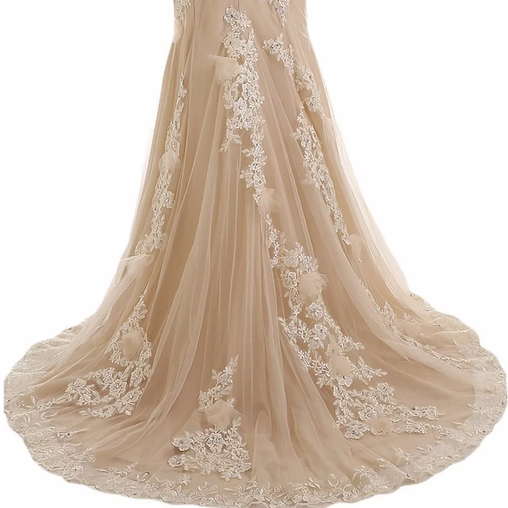 Женское длинное вечернее платье элегантное на заказ модель HQY307 2018 | Свадьбы и