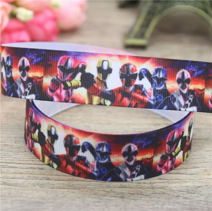DUWES 50 ярдов Печатный grosgrain женский головной убор украшение оптом OEM DIY D932|Ленты для