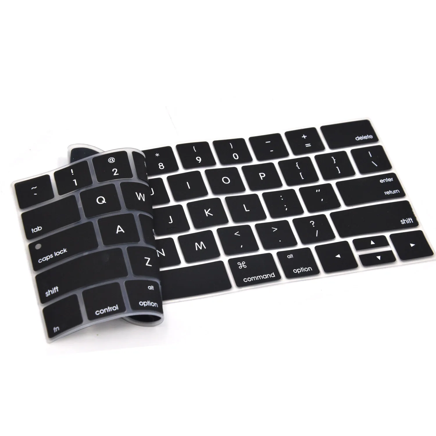 Besegad Laptop Keyboard Cover Skin Protective Film with Touch Bar for MacBook Pro Model 13 15 inch 2016 Release A1706 A1707 |
