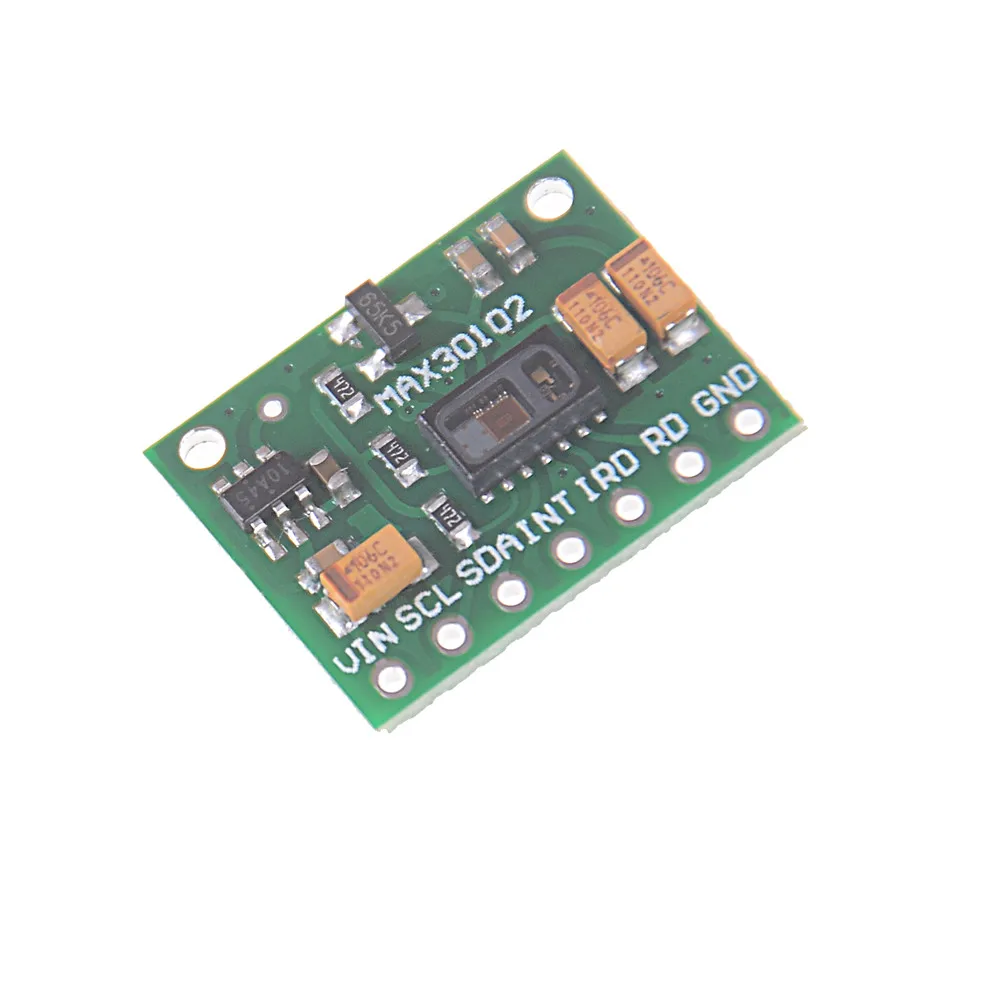1 шт. MAx30100 зеленый низкая Мощность MAX30102 сердечного ритма Импульсный прорыв для