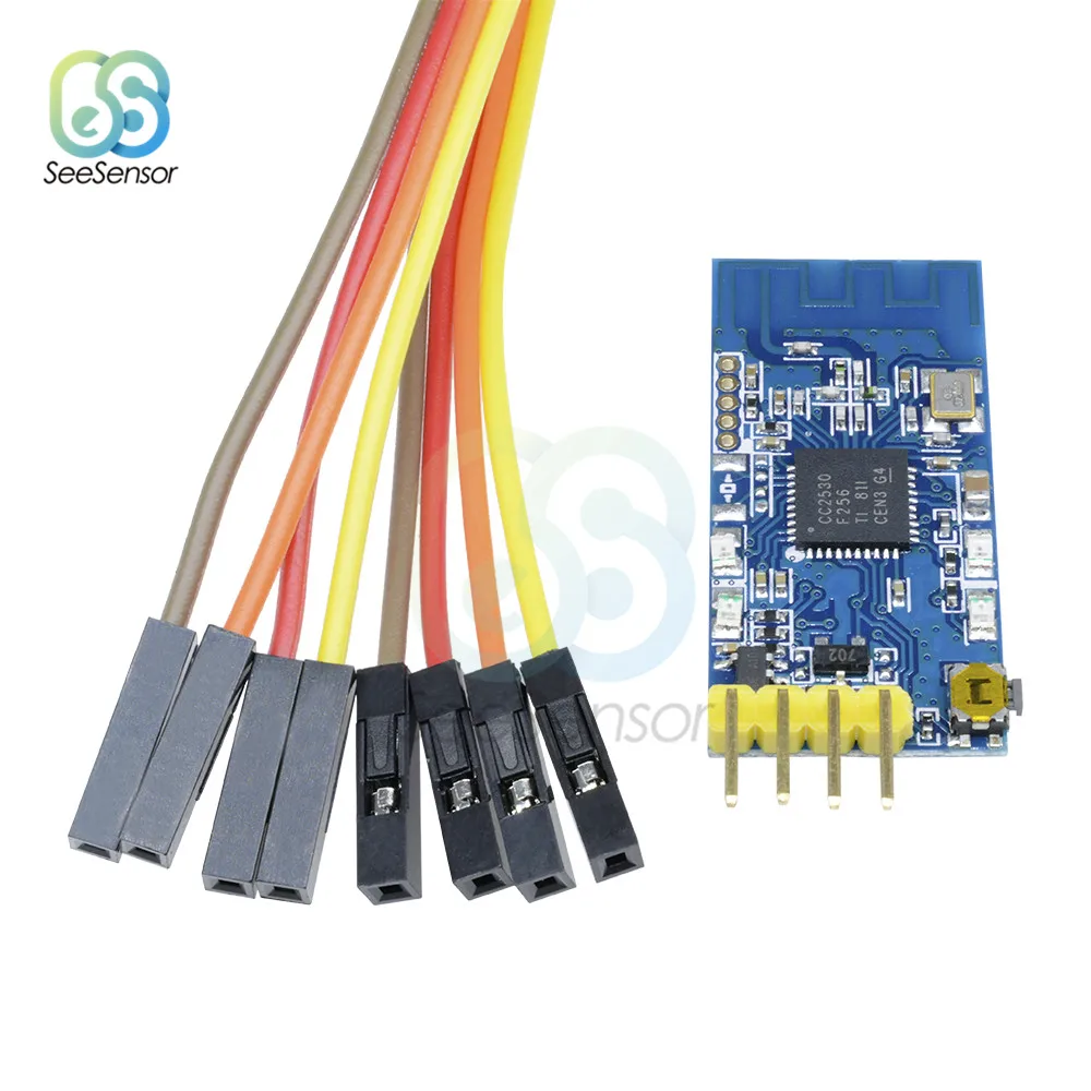 DL-20 CC2530 2.4G Remote Wireless Serial Transceiver Module Data Transmission TTL 30mA Board CC2530F256RHAR Chip | Инструменты