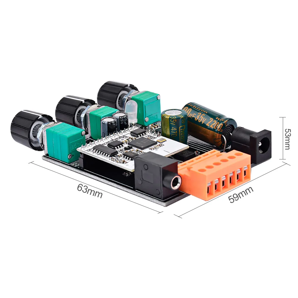 AIYIMA TPA3110 2 1 усилитель звука Bluetooth плата 30 Вт * + 60 TPA3118 Класс D AUX BTL стерео для