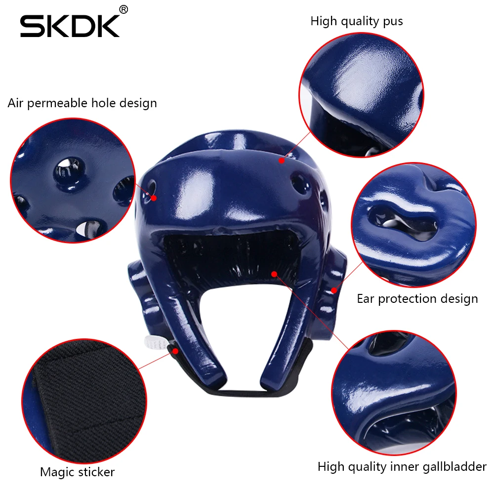 SKDK 1 шт. шлем для тхэквондо детей защита головы взрослых Санда бокс каратэ Муай