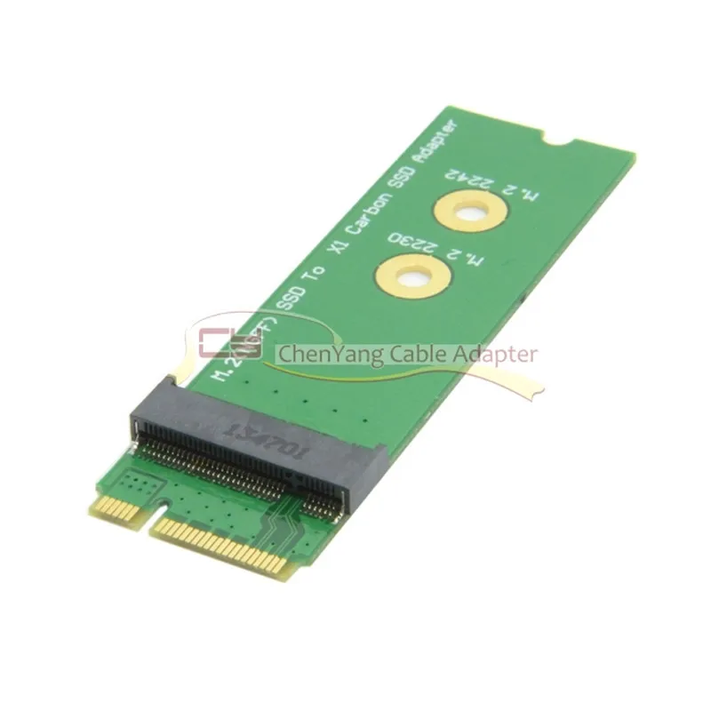 Добавить на Карты PCBA Mini PCI E 2 полосы M.2 NGFF 30 мм 42 SSD для Lenovo X1 Carbon Ultrabook SSD|lenovo x1|m.2 ngffx1