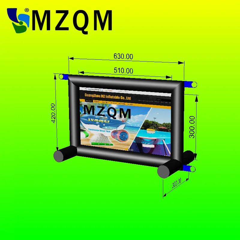 Надувной киноэкран Портативный кинотеатр Открытый |