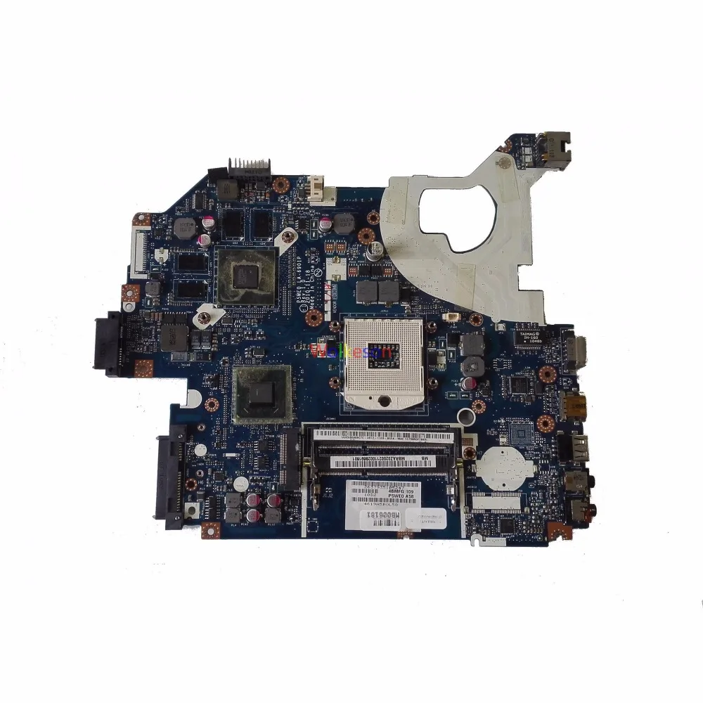 SHELI для ноутбука ACER Aspire 5750 5750G материнская плата MB. RAZ02.002 MBRAZ02002 P5WE0 LA 6901P HM65 GT540M GPU DDR3