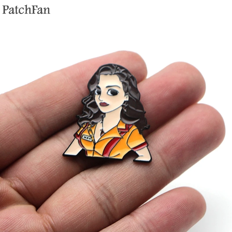 Patchfan две девицы на мели &quotЛучшие друзья&quot цинковый шпильки para рюкзак гордость