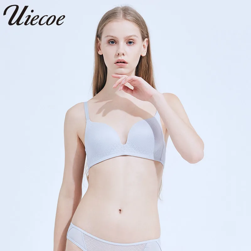 UIECOE Janpan Стиль летние пикантные бесшовные бюстгальтер Для женщин Push Up Bra нижнее