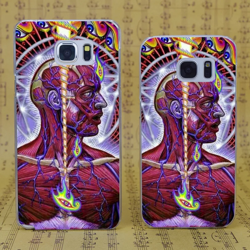 B4057 Инструмент Rock Band Прозрачный Жесткий PC Case Cover For Samsung Galaxy S 3 4 5 6 7 Мини Края Плюс