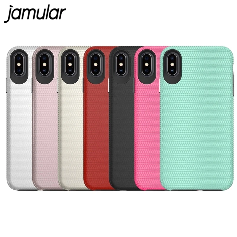 Противоударный телефонный чехол GYKZ для iPhone 7 XS MAX XR 8 6 6s Plus 2 в 1 сверхпрочная
