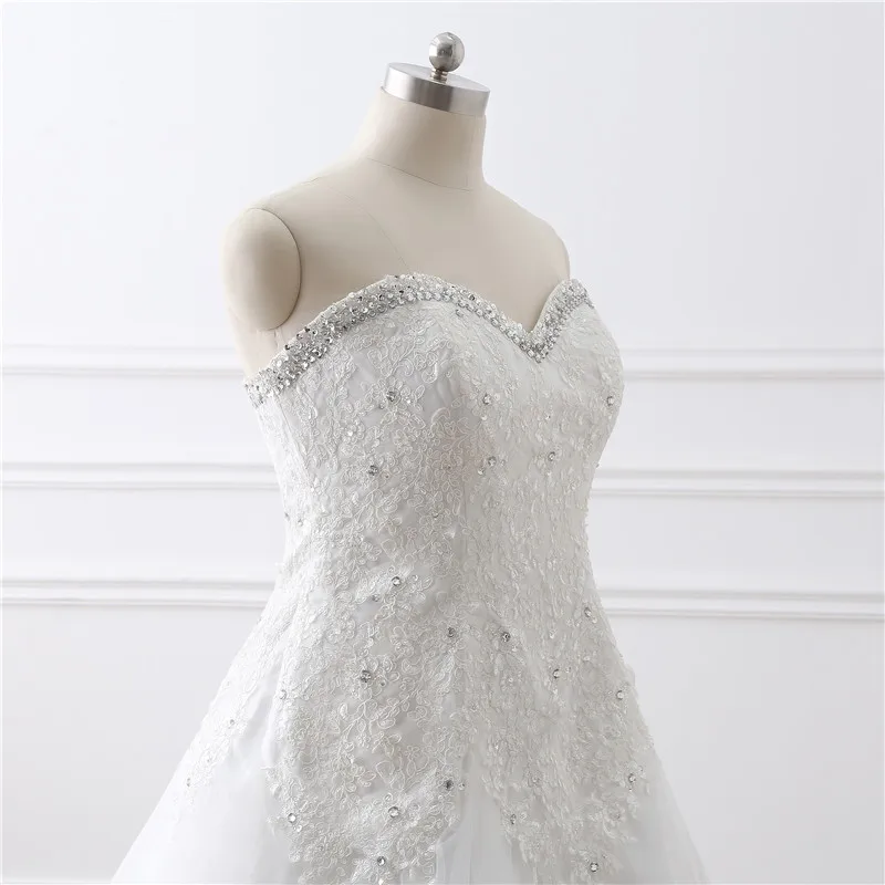 2017 г. Элегантные линии Кружева торжественные платья Милая шеи плюс Размеры