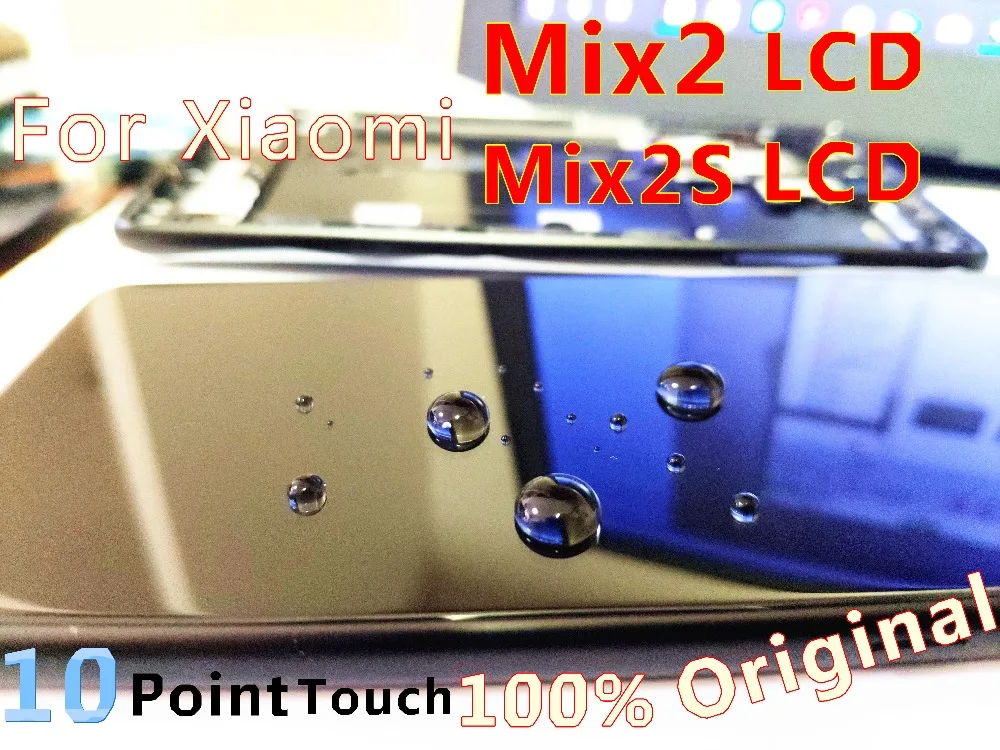 Оригинальный дисплей для Xiaomi mi x 2 ЖК экран x2S + дигитайзер сенсорной панели с