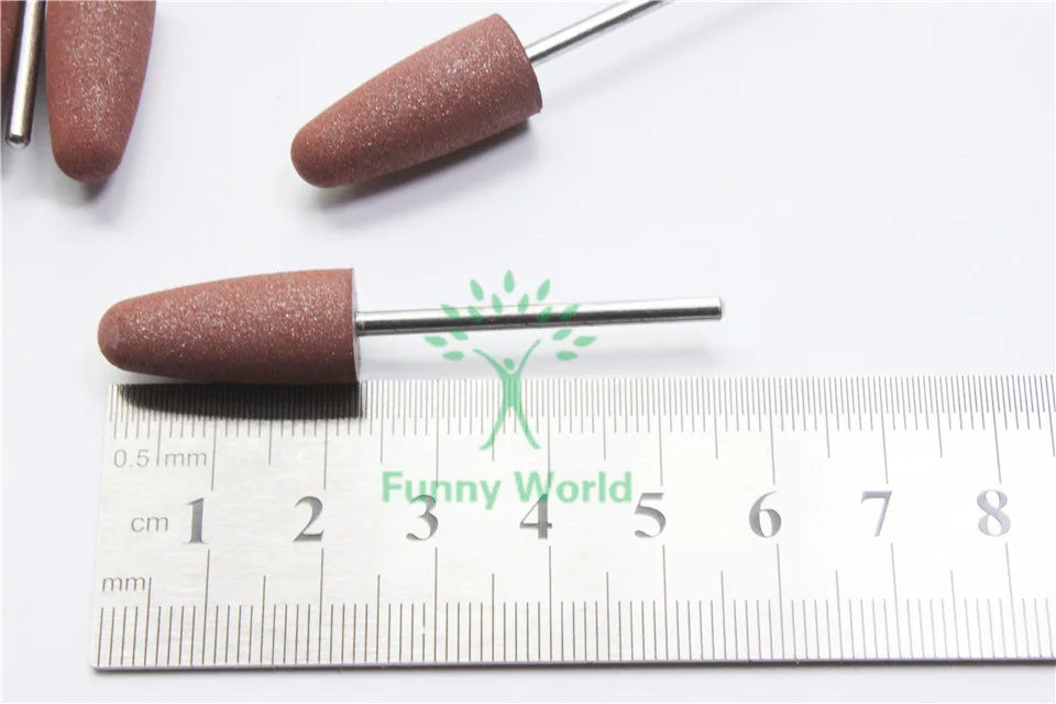 Полировальные машинки для стоматологических лабораторий 10 шт./компл. коричневые