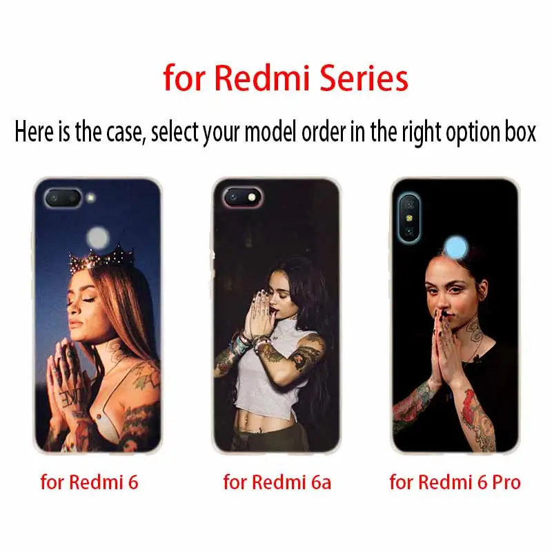 Модный мягкий чехол Kehlani из ТПУ для Xiaomi Redmi Note 10 9 8 7 6 5 Pro Max 10S 9S 9T 8T note10 чехол|Бамперы|