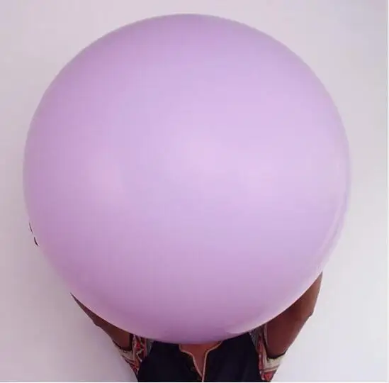 macaron purple 1 шт., большие размеры 36 дюймов, воздушный шар макарон, большие уплотненные латексные гигантские шары, свадебный душ, свадебное украшение детской вечеринки на день рождения - Цвет: macaron purple