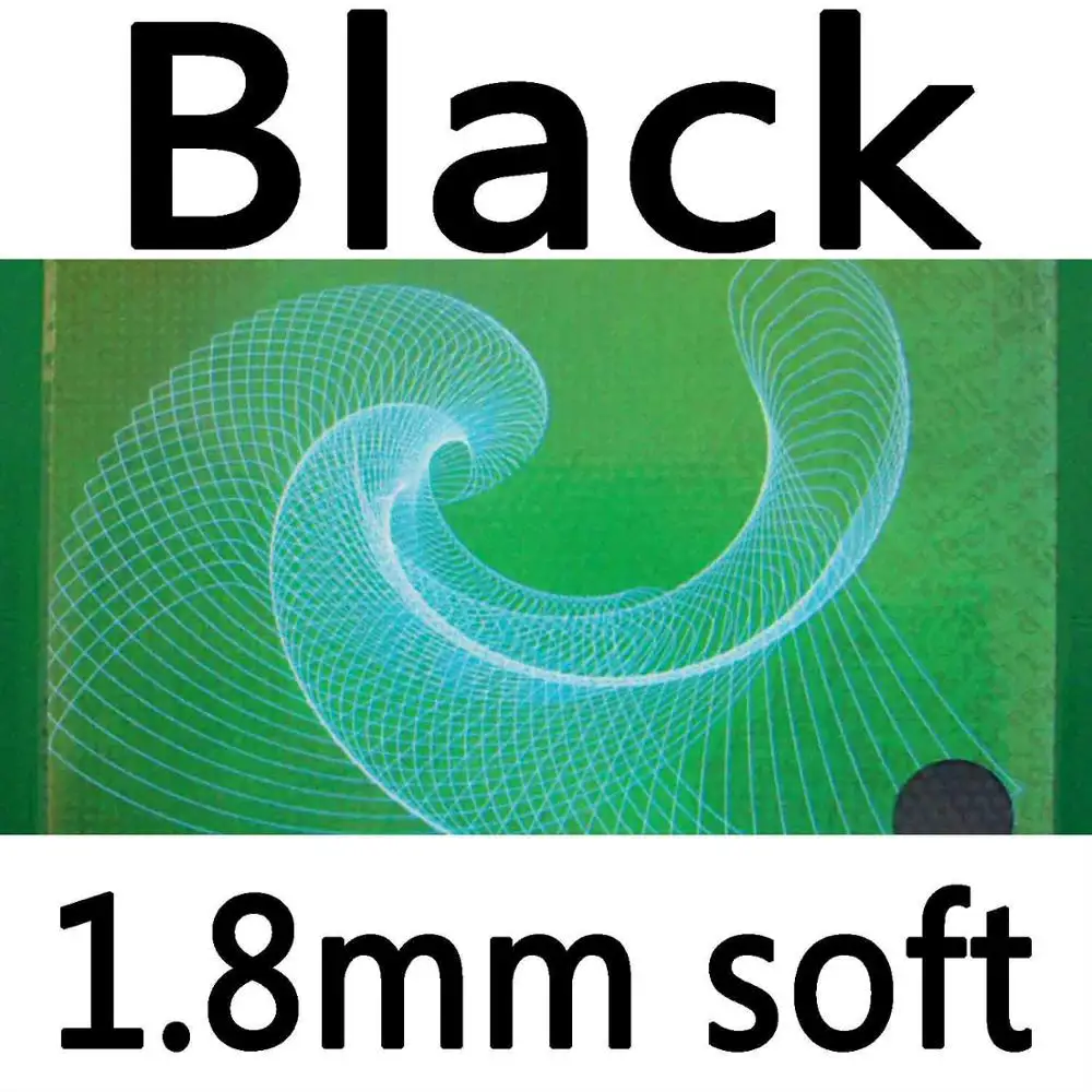 Black 1.8mm soft Sanwei привидение короткие Pips-Out Настольный теннис пинг понг Резина с губкой - Цвет: Black 1.8mm soft