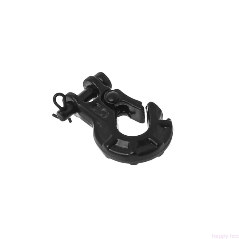 HBB 1 шт. металлический прицеп крючок для лебедки RC 1/10 RC4WD предупредительный
