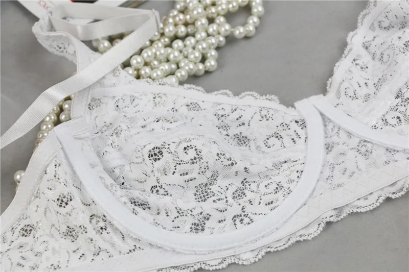 Женские сексуальные кружевные бюстгальтеры размера плюс MAX без подкладки 34 36 38 40