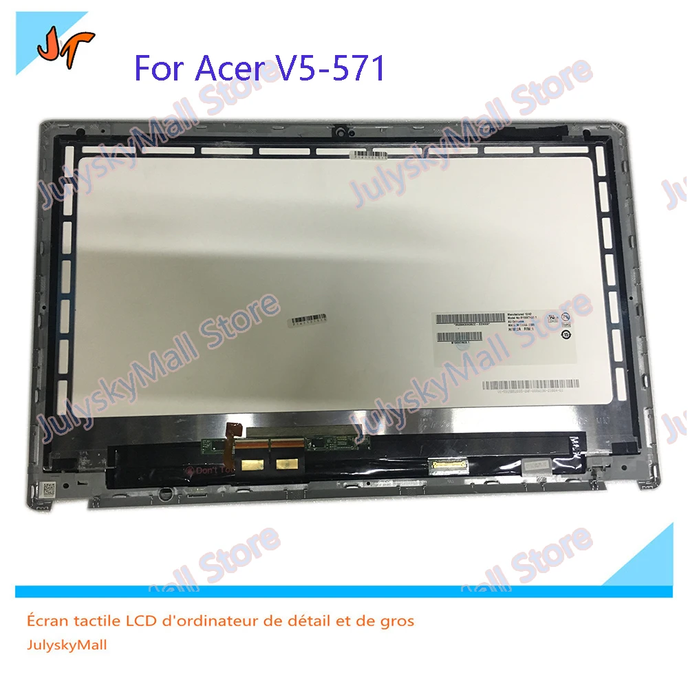 Оригинальный ЖК экран с сенсорной панелью в сборе для Acer V5 571 15 6 ''