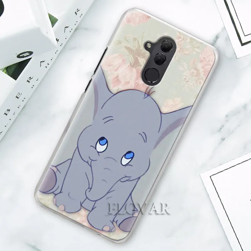 Анимация Dumbo план Футляр для телефона для huawei mate 20 Lite mate 10 20 P30 Pro P10 P20 P30 Lite P Smart Plus корпус