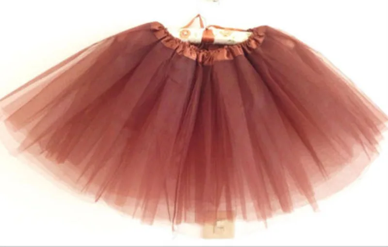 3 слойная Женская однотонная мини юбка пачка принцессы одного размера|a skirt|skirt