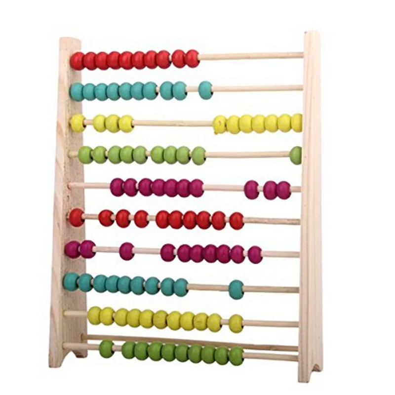 LeadingStar деревянные 10-Бусы Abacus обучающая игрушка для детей раннего развития