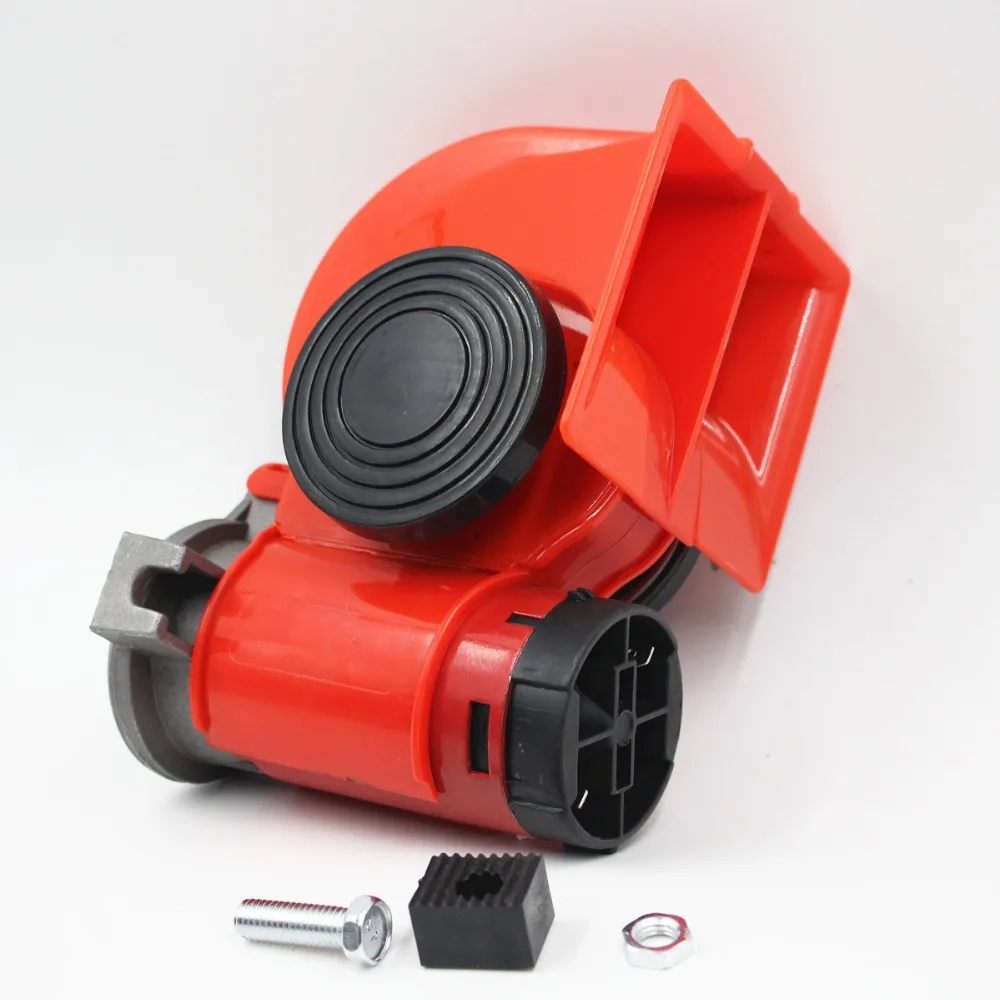 

12V 130Db Snail Horn Air Horn For Car Boat Motorbike Van Truck Electric Pump Air Super Loud Horn Electricity Machine Horn