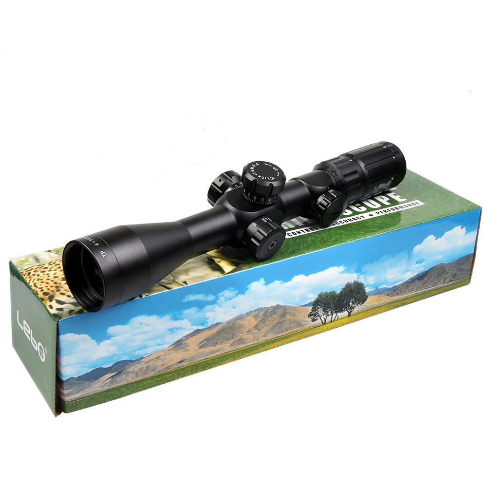 LEBO TP 4-14X44LSFIR оптическая винтовка, Охотничья винтовка для путешествий, бинокль, аксессуары