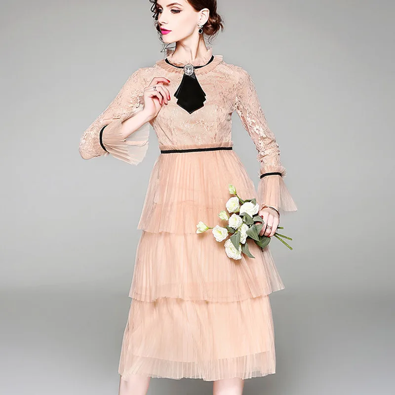 Летнее женское платье 2019 пикантные Винтаж облегающее элегантное с кружевным