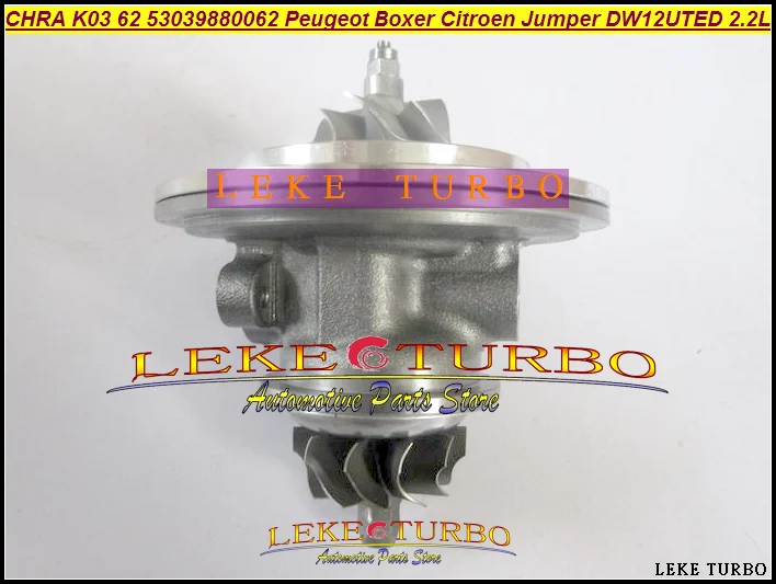 Турбокомпрессор для Peugeot Boxer 2 турбокомпрессор с турбонаддувом Citroen Jumper dw12 53039880062