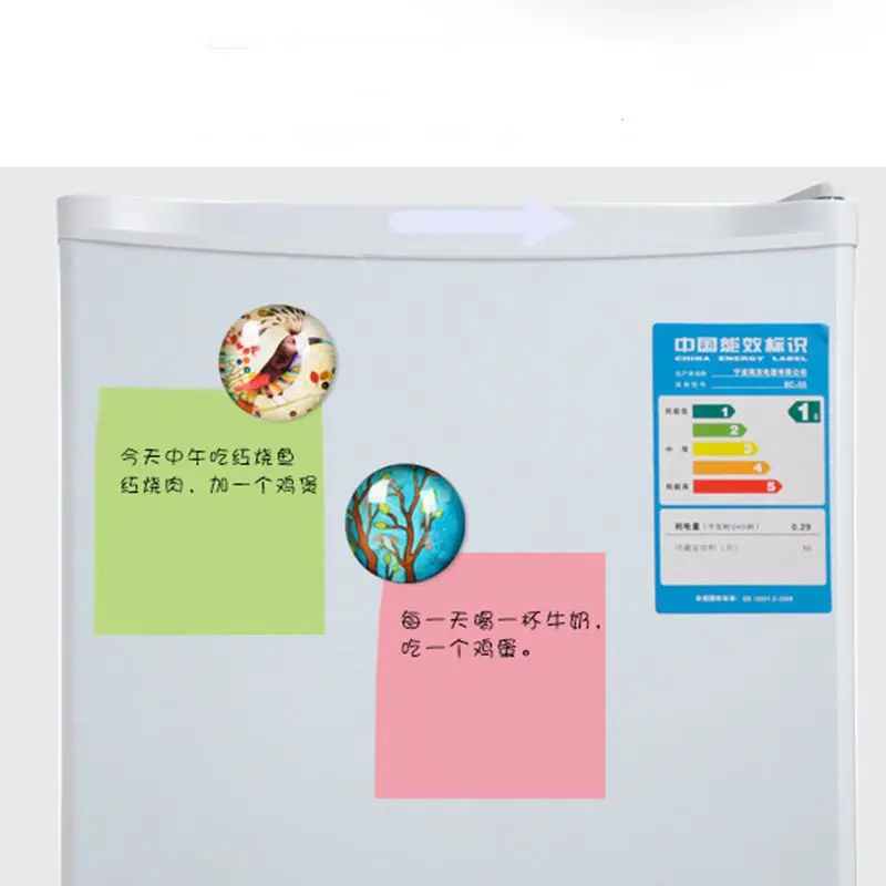 Стеклянный магнит на холодильник 30 мм Магниты холодильник 