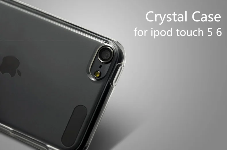 Кристально прозрачный мягкий силиконовый чехол из ТПУ для Apple iPod Touch 5 6 кожаный чехол s itouch 5th 6th задняя крышка прозрачный fundas coque capa