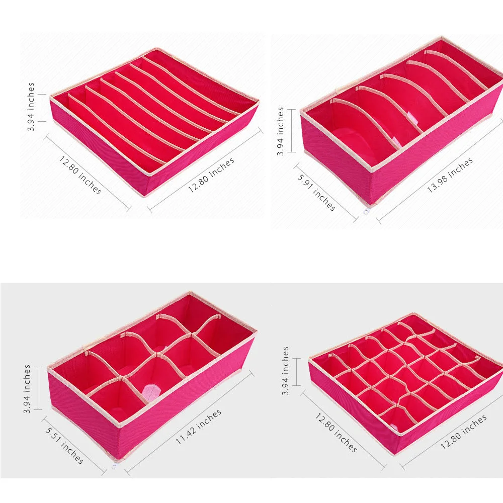 1 комплект 3 или 4 шт. органайзер разделитель для ящиков складная коробка хранения