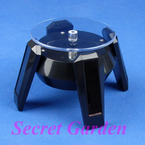 

High Quality Rotating Solar Jewellery Display Stand Black TVEA-395-2B