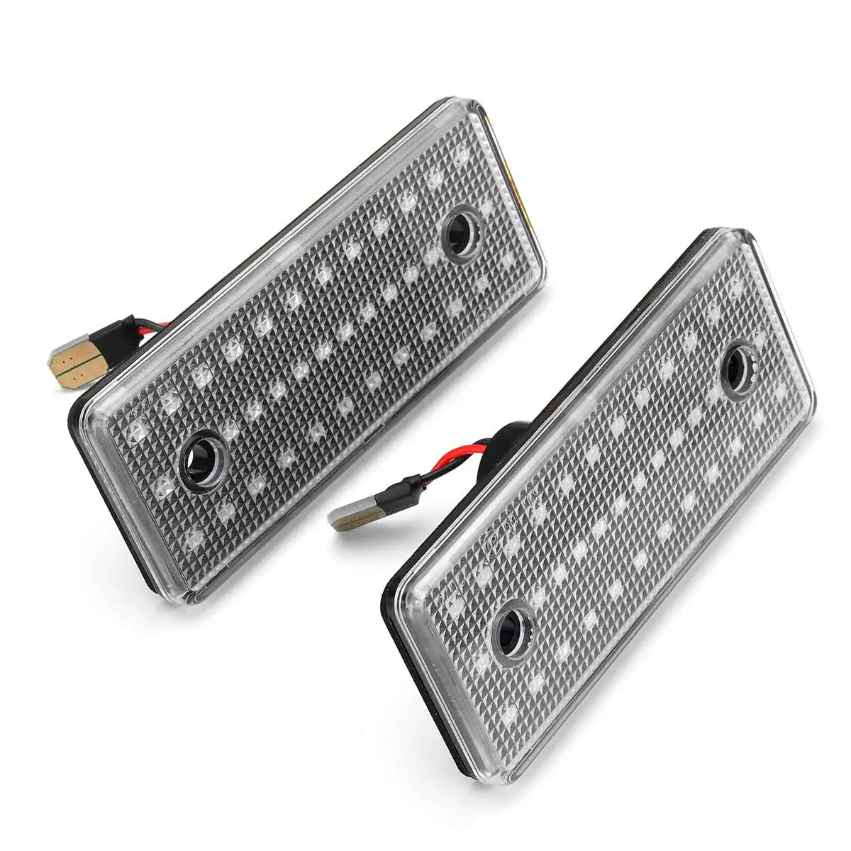 12V сигнала поворота светильник Светодиодные, боковые, габаритные фонари янтарного цвета боковой фонарь-повторитель Панель лампа для VW LT 1995-2005 Мерседес-Бенц Спринтер 1995-2006