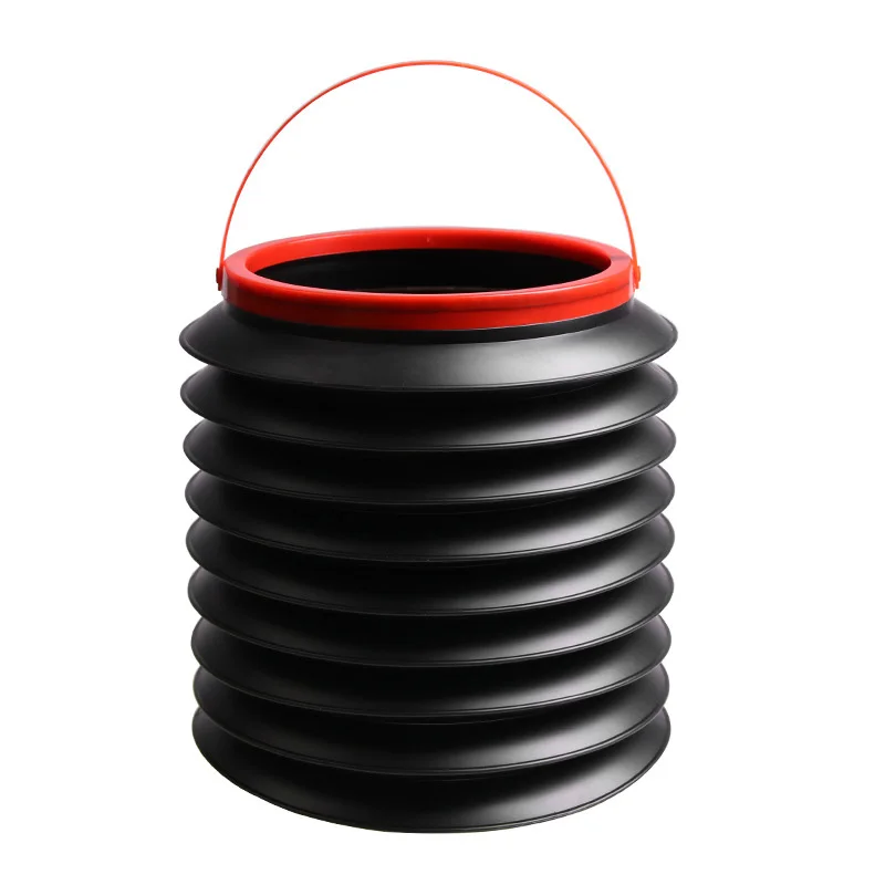 Автомобильная мусорная корзина для автомобиля Складная сбора барабанов 4L