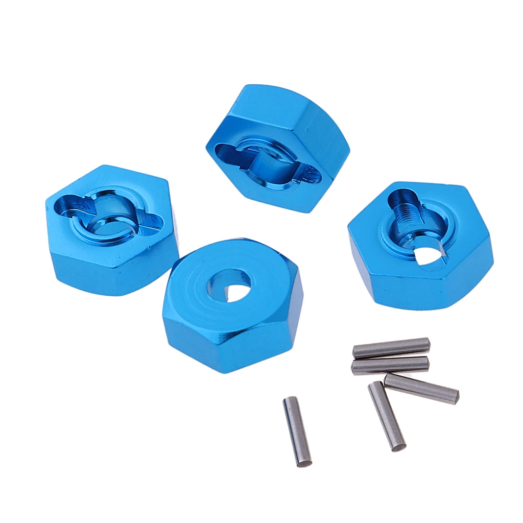 Ступица колеса из сплава 12 мм шестигранный привод и шпильки адаптер для HSP 1/10 RC Drift